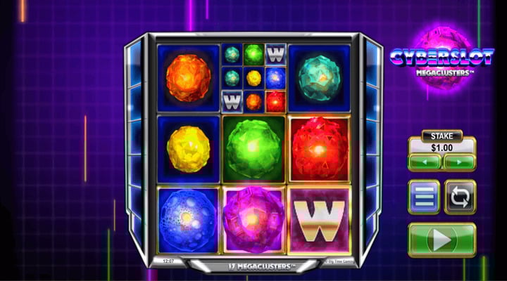 Spela Cyberslot Megaclusters slot